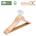 Wholesale Supermarket Garment Usage Wooden Hanger for Clothes (MC010)